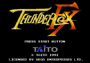 Thunder Fox (USA) screen shot title